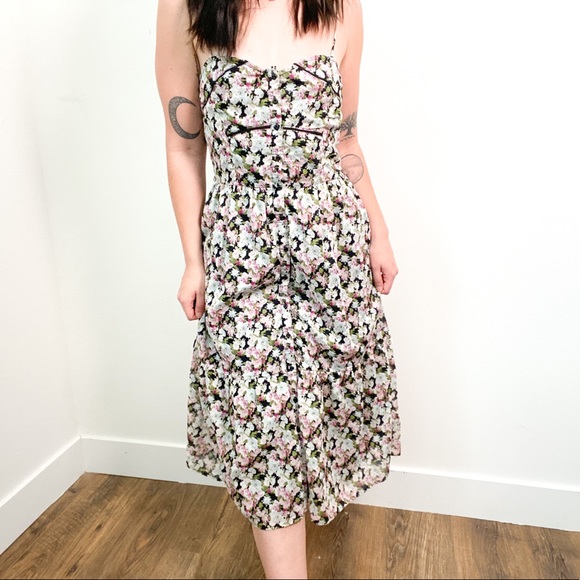 Zara Dresses & Skirts - Zara Women’s Midi Floral Bohemian Dress